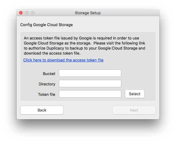 google cloud storage