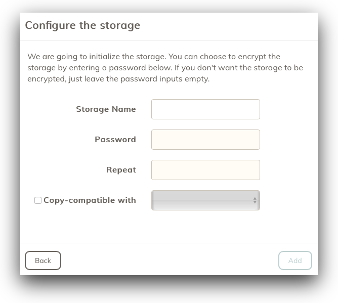 Duplicacy Web Edition Storage Configuration